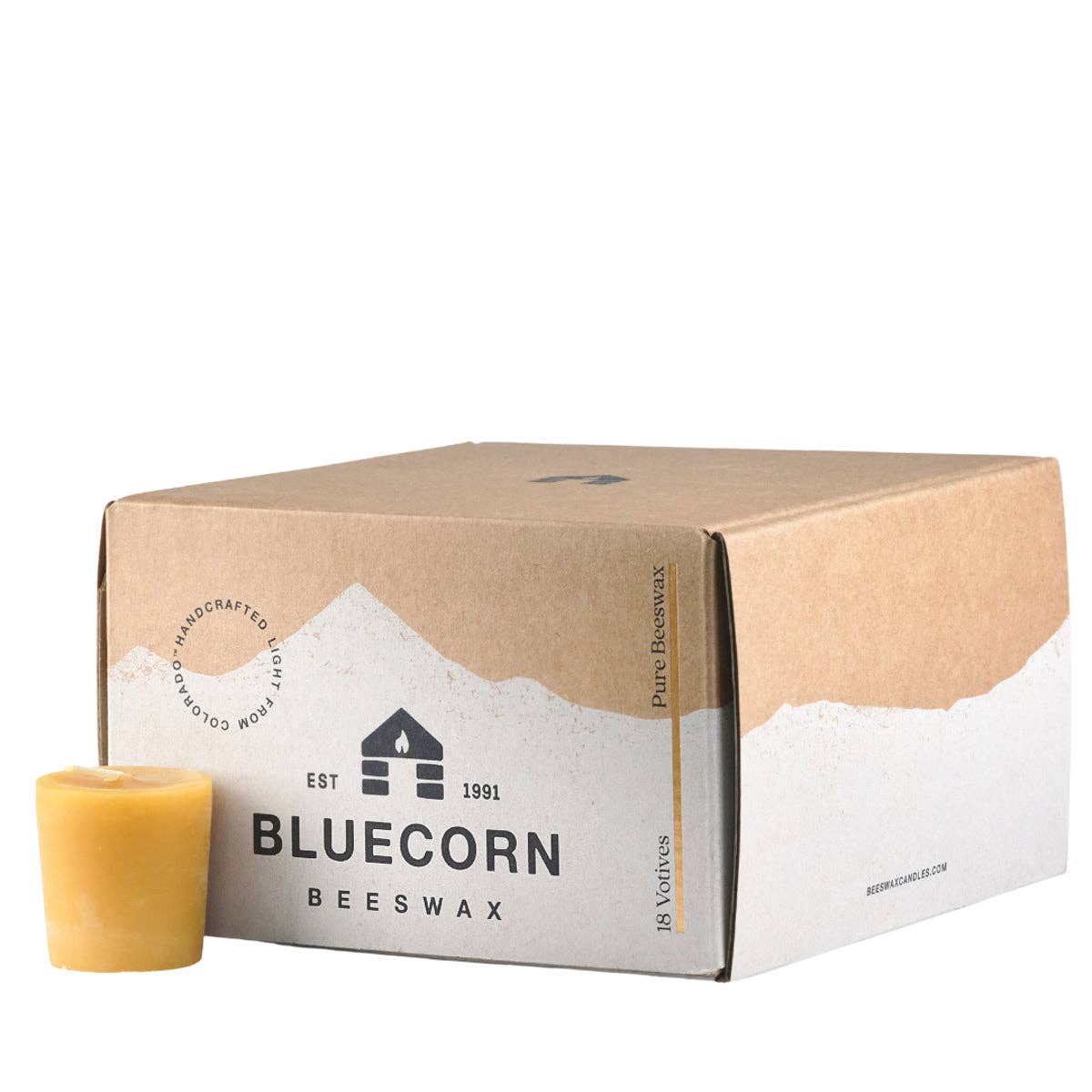 Pure Beeswax Votive Candle
