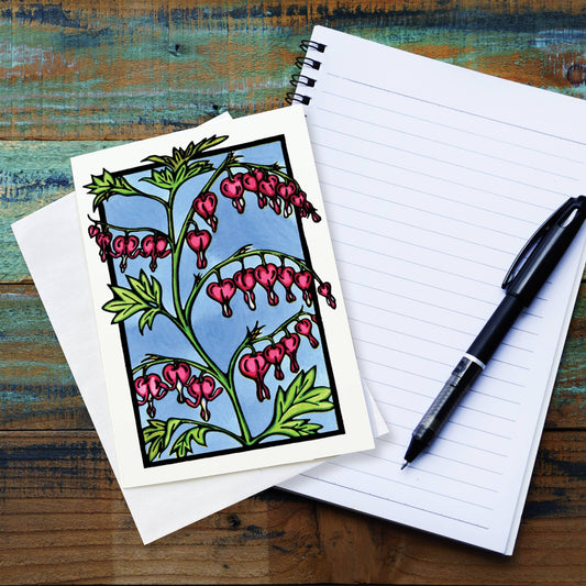 Bleeding Hearts 5x7 Cards