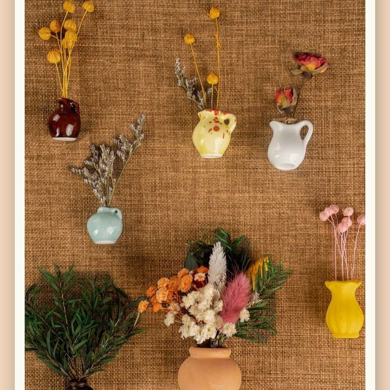 Mini Flower Pot Magnets