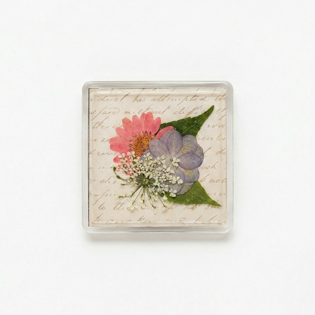 Acrylic Magnets - Real Pressed Flowers - Custom Magnet