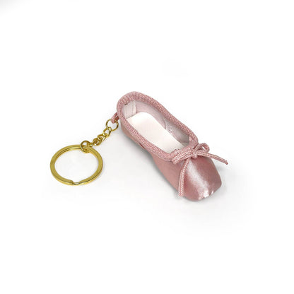 Ballet Slipper Keychain