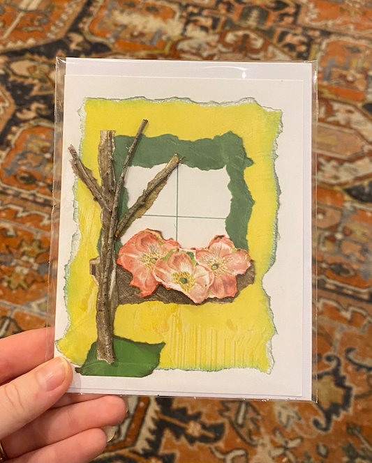 Handmade Sakura 4x6 Card
