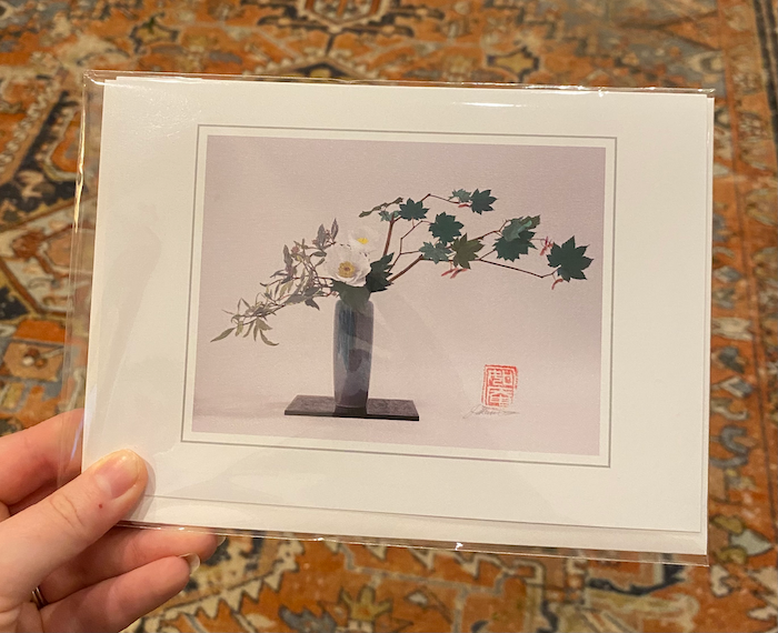 Japanese Floral 4x6 Card