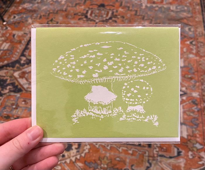 Mushroom 4x6 Card
