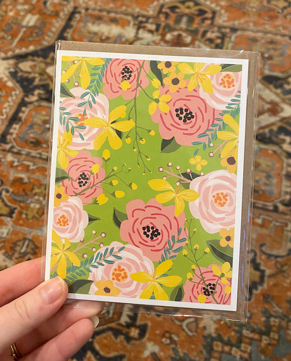 Wildflower 4x6 Card